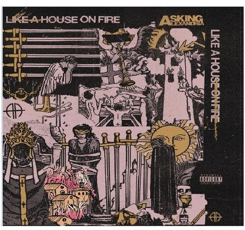 Asking Alexandria- Like A House On Fire (Indie Exclusive Vinyl) - VINYL