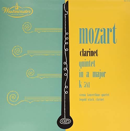 Leopold Wlach: Mozart Clarinet Quintet In A Major \ LP