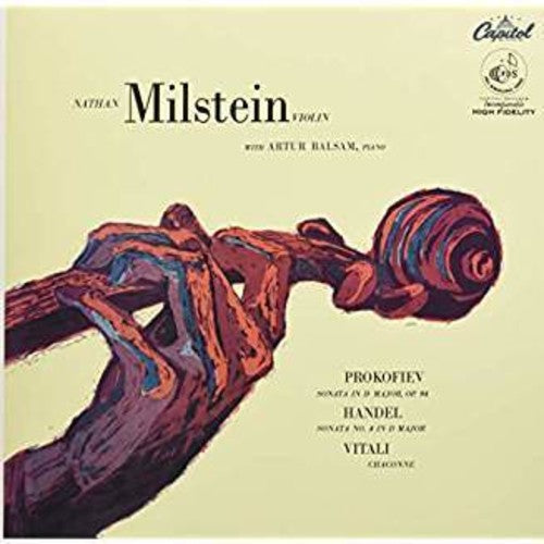 Nathan Milstein: Violin Sonatas & Chaconne (Prokofiev, Handel & Vitali) \ LP