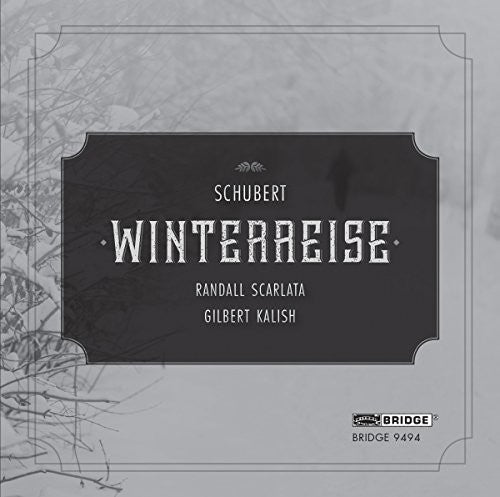 Scarlata / Kalish: Winterreise D 911  \ CD