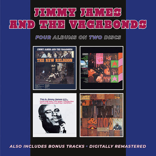 James, Jimmy & the Vagabonds: New Religion / London Swings 'Live At The Marquee Club' / This Is Jimmy James & The Vagabonds / Open Up Your Soul Plus Bonus Tracks  \ CD