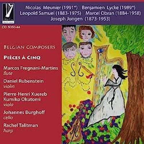 Talitman, Rachel / Fregnani-Martins / Rubenstein: Belgian Composers: Pieces A Cinq  \ CD