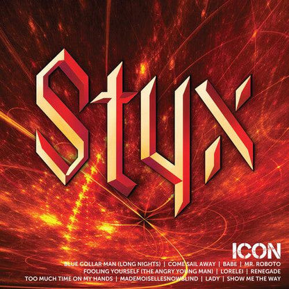 Styx- Icon (Orange Vinyl) - VINYL