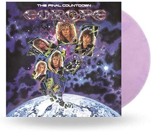 Europe- The Final Countdown - Limited 'Hint Of Purple' Colored Vinyl (DAMAGED) - VINYL