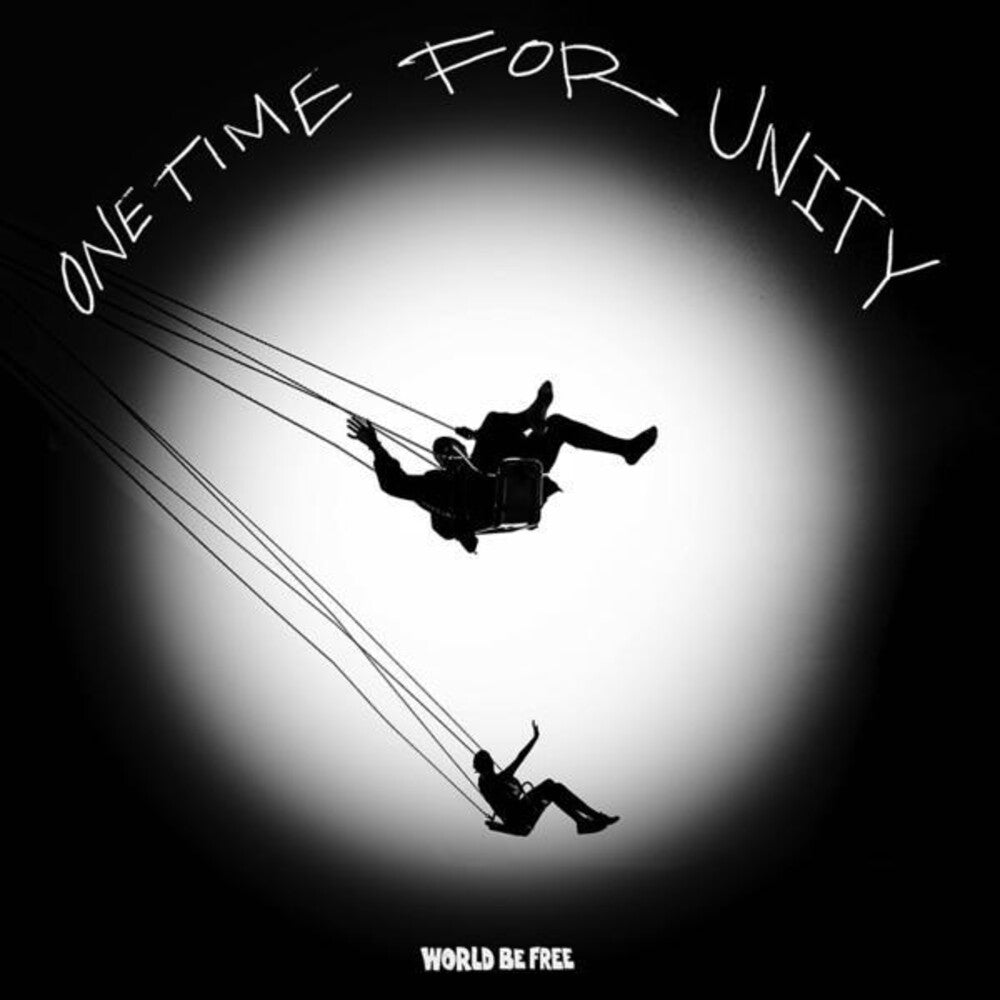 World Be Free- One Time For Unity (Black & White Swirl) - VINYL