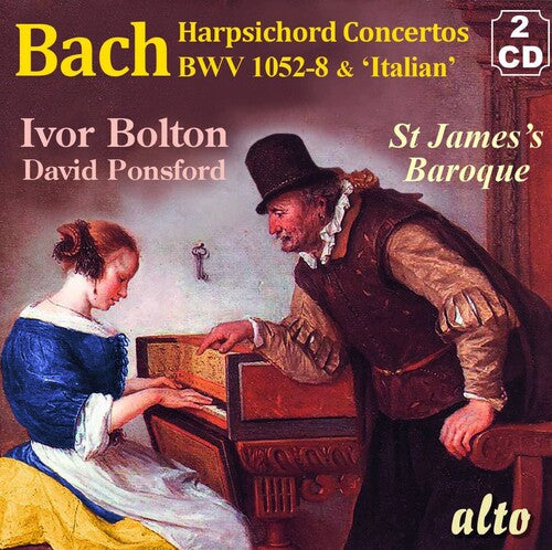 Ivor Bolton: J.S. Bach Concertos for Harpsichord & Strings; BWV 1052-8; ItalianConcerto BWV 971  \ CD