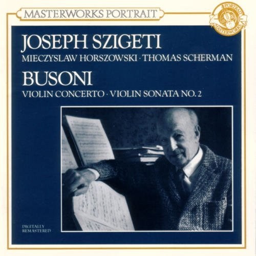 Busoni / Szigeti: Violin Sonata Violin  \ CD