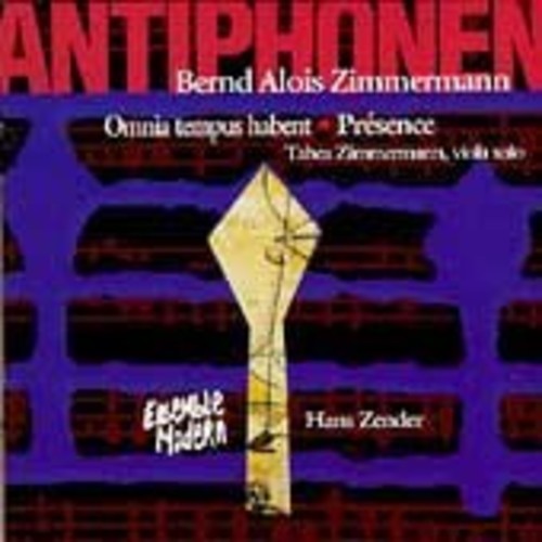 Zimmermann / Zender / Ens Modern: Antiphonen  \ CD