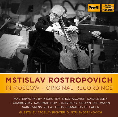 Chopin / Rostropovich / Dedyukhin: Mstislav Rostropovich in Moscow  \ CD