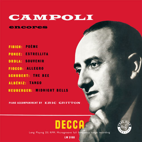 Alfredo Campoli: Encores Vol. 1 & 2 \ LP