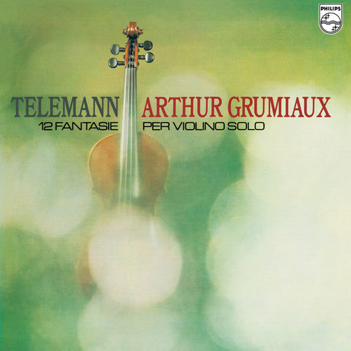 Telemann: 12 Fantasias For Violin Solo \ LP