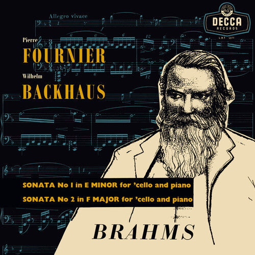 Fournier, Pierre / Backaus, Wilhelm: Brahms Sonatas For Cello & Piano \ LP