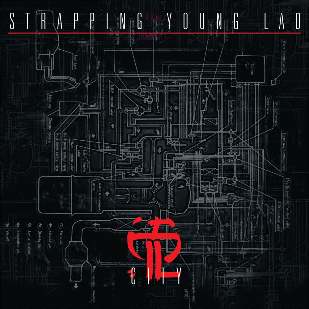 Strapping Young Lad- City (Bonus Tracks) [Colored Vinyl] [Limited Edition] (Slv) - VINYL
