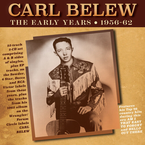 Carl Belew: The Early Years 1956-62  \ CD