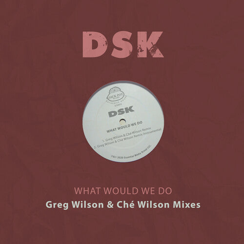 DSK: What Would We Do - Greg Wilson & Che Wilson Mixes  \ CD
