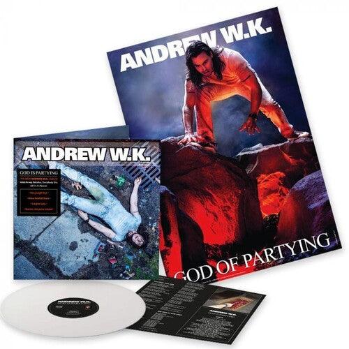 Andrew WK- God Is Partying (White Vinyl + Poster) - VINYL