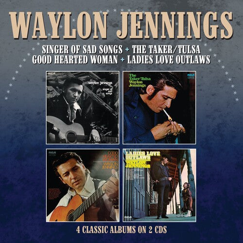 Waylon Jennings: Singer Of Sad Songs / The Taker-Tulsa / Good Hearted Woman / Ladies Love Outlaws  \ CD