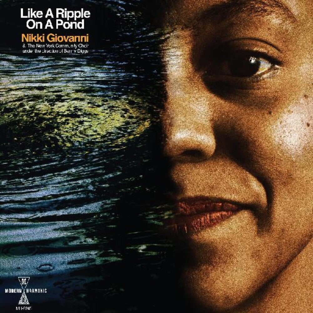 Nikki Giovanni- Like A Ripple On A Pond (Blue) [Clear Vinyl] - VINYL