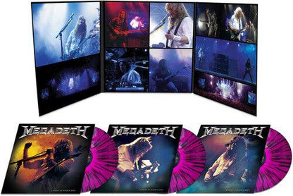 Megadeth- A Night In Buenos Aires (Purple & Black Splatter) - VINYL