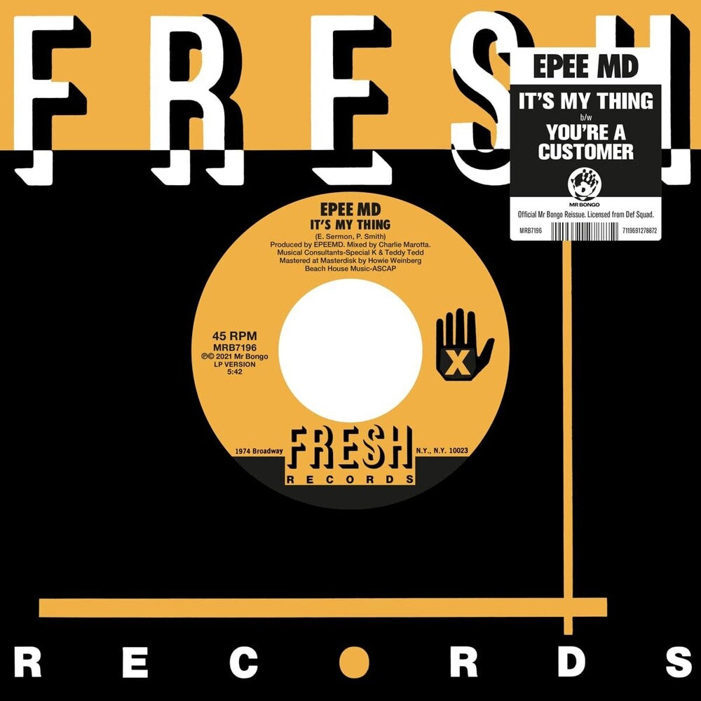 Epmd- It's My Thing / You're A Customer - VINYL
