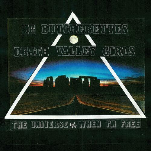 Le Butcherettes- The Universe b/w When I'm Free (Clear w/ Opaque Pink Splatter) - VINYL