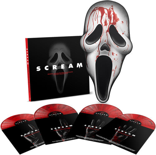 Marco Beltrami: Scream (Original Motion Picture Scores) [Red Marbled 4 LP Box Set] - VINYL