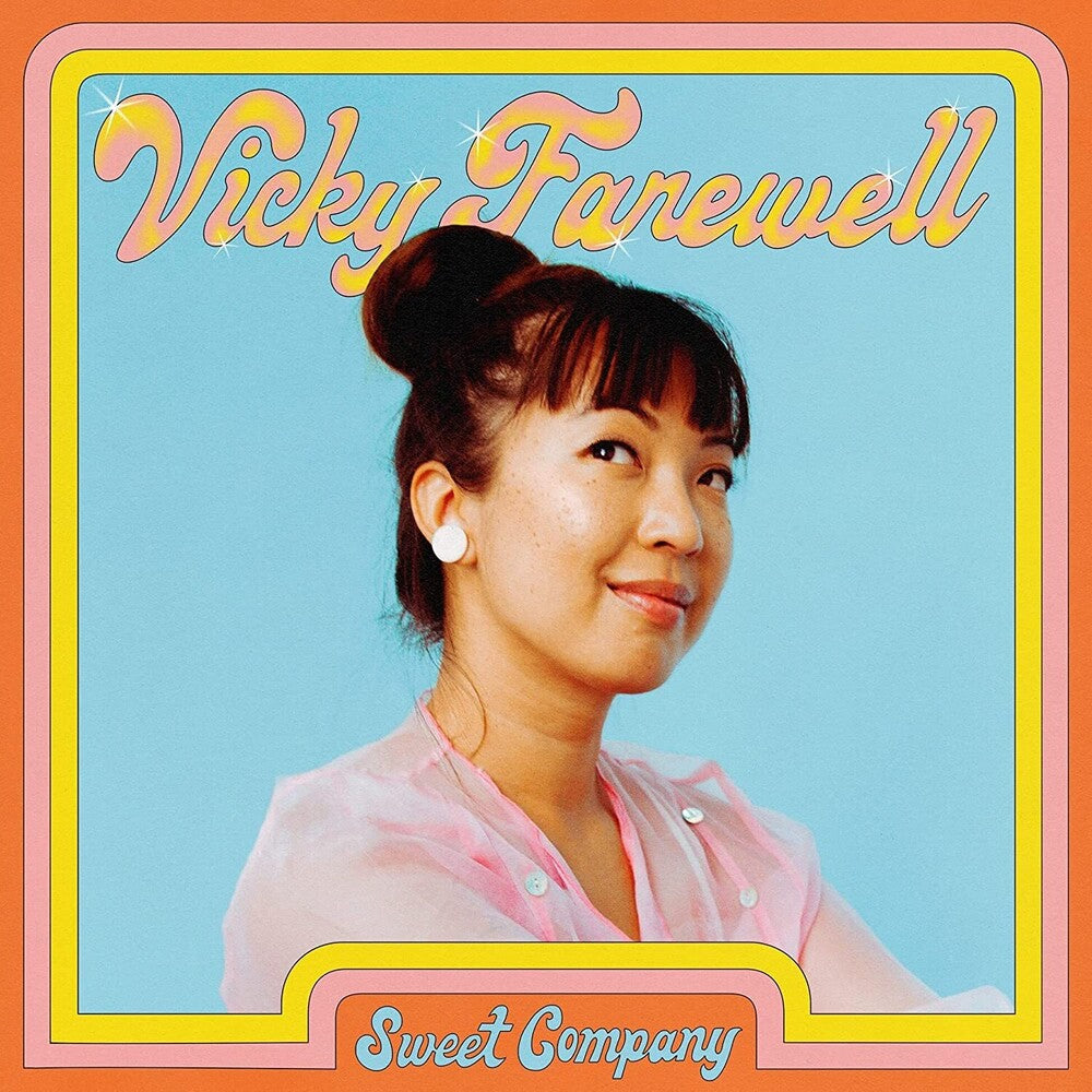 Vicky Farewell- Sweet Company (Blue) [Colored Vinyl] (DAMAGED) - VINYL