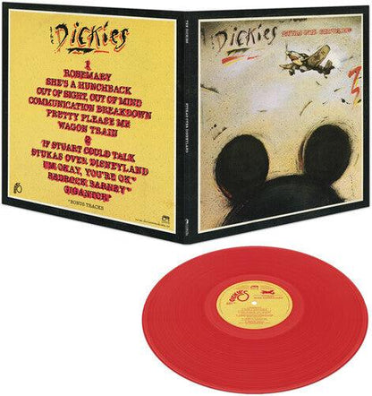The Dickies- Stukas Over Disneyland - RED - VINYL