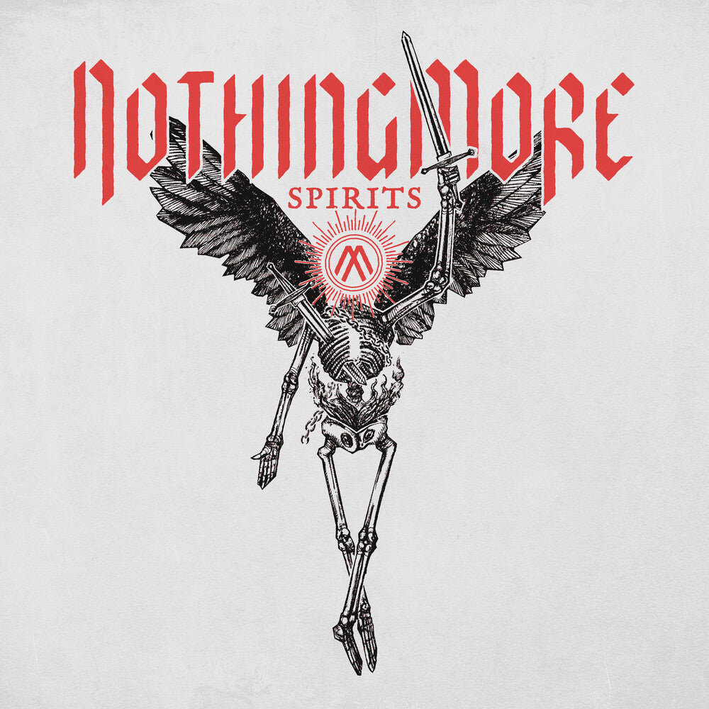 Nothing More- Spirits (Z2 Comics) White W/Red Swirl [Colored Vinyl] (Red) - VINYL