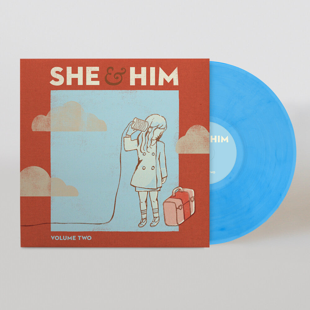 She & Him- Volume Two - Sky Blue (Blue) [Colored Vinyl] - VINYL