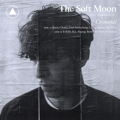 The Soft Moon: Criminal - Yellow & Black Swirl \ LP