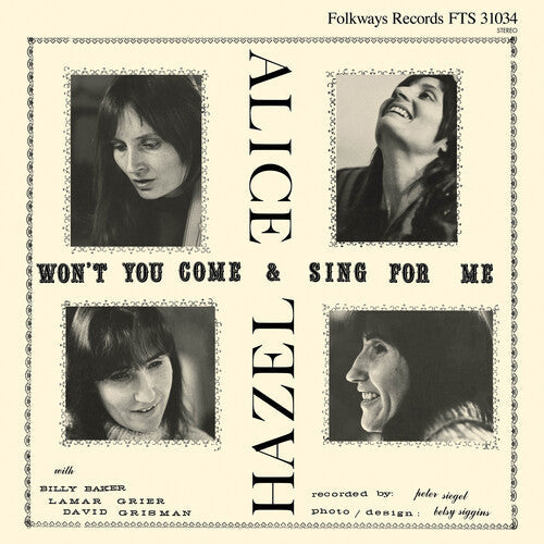 Hazel Dickens: Won't You Come and Sing For Me? \ LP