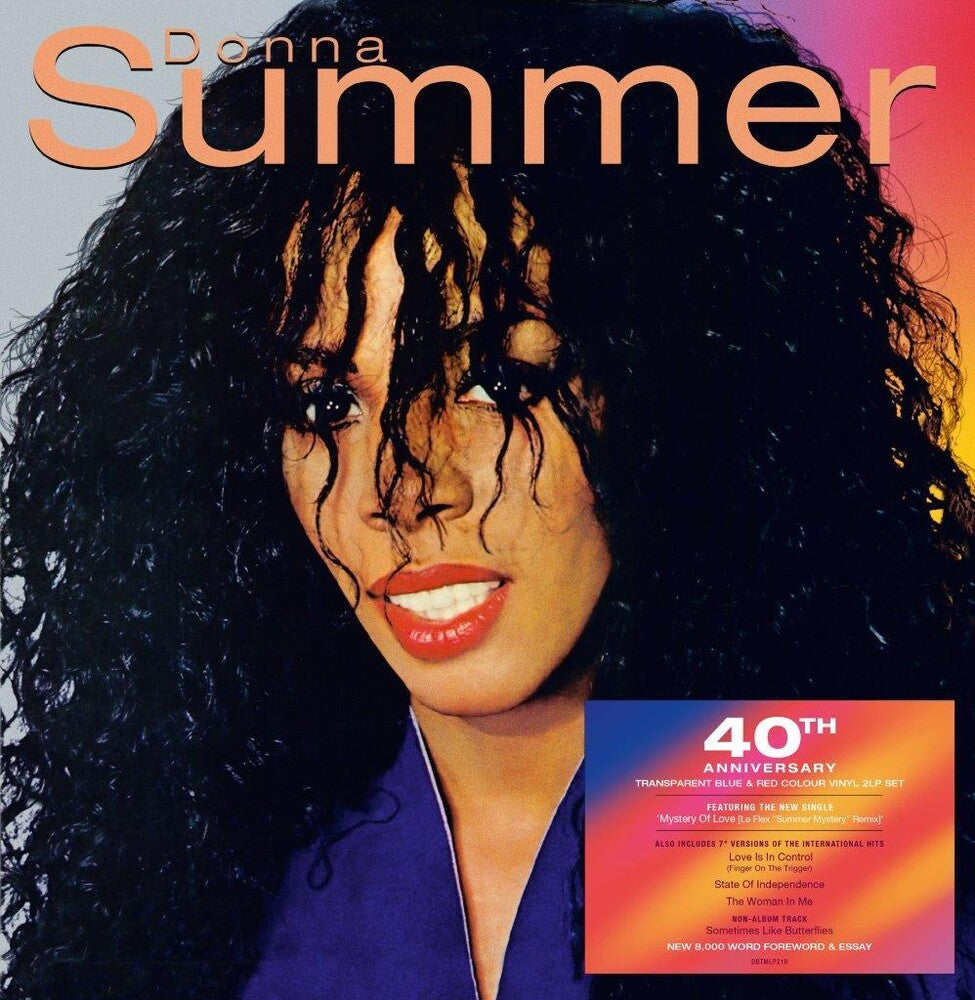 Donna Summer- Donna Summer: 40th Anniversary (Blue) [Colored Vinyl] (Red) - VINYL