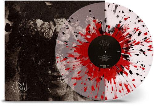 Cabal- Magno Interitus (Crystal Clear & Red with Black Splatter) (DAMAGED) - VINYL