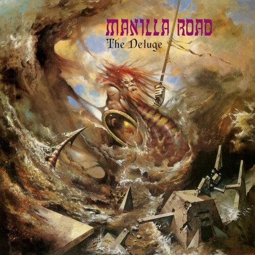 Manilla Road: Deluge - Orange/blue - VINYL
