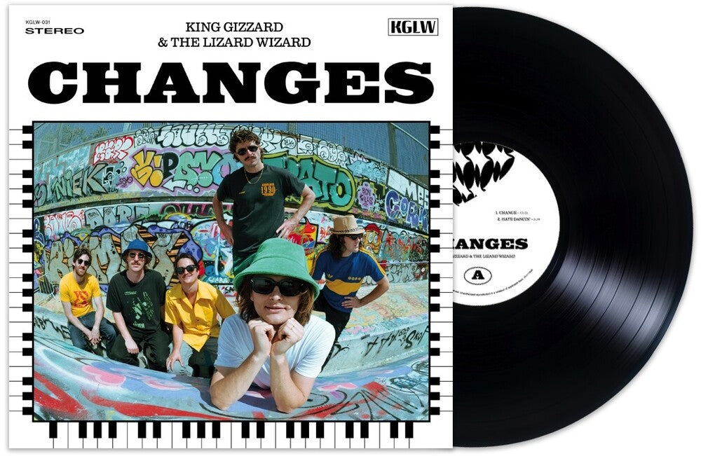 King Gizzard & The Lizard Wizard- Changes [Limited Edition Recycled Black Wax LP] - VINYL