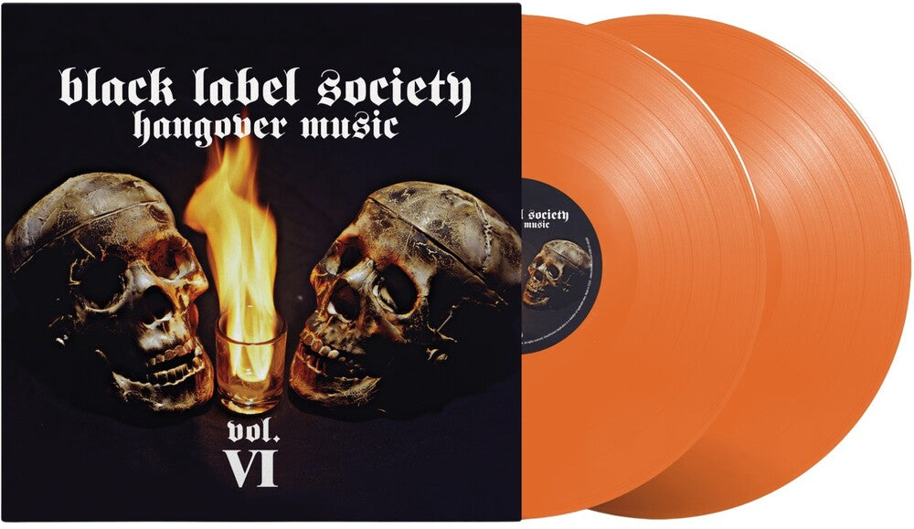 Black Label Society- Hangover Music Vol. Vi - Tangerine Orange Crush - VINYL