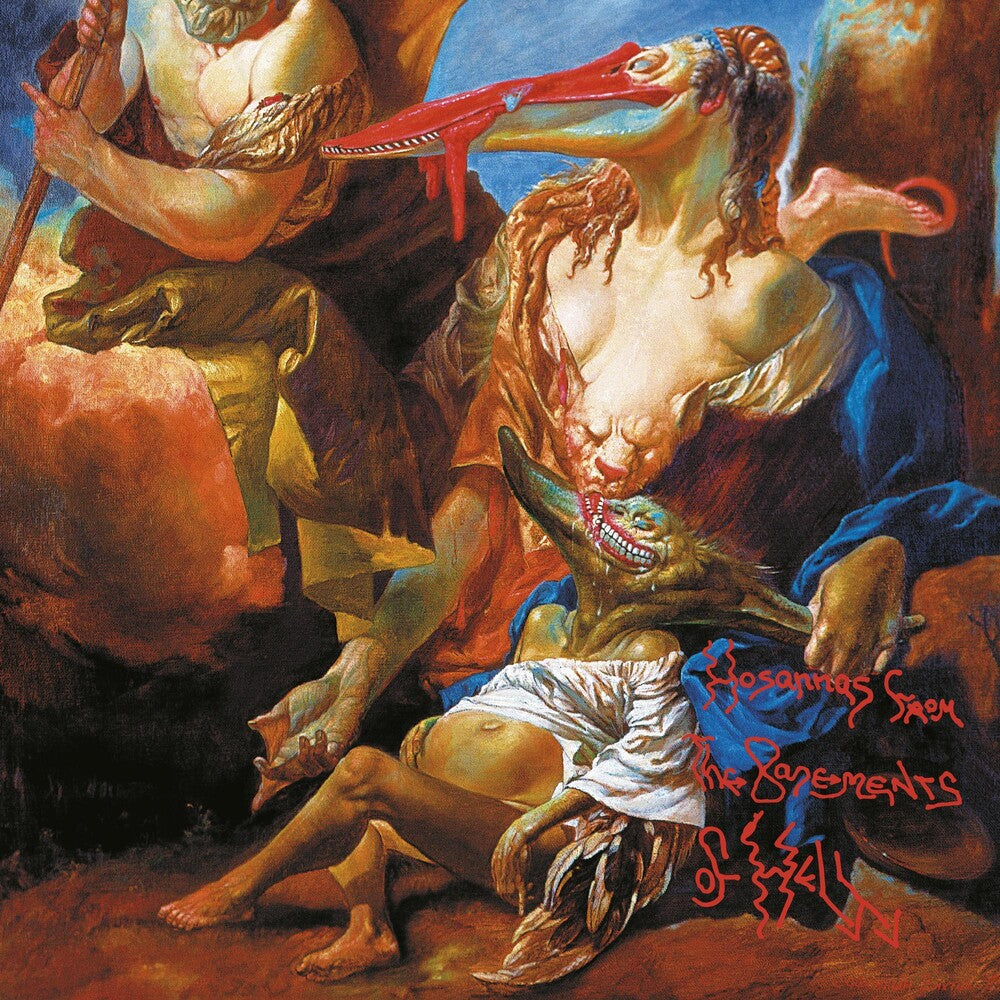 Killing Joke- Hosannas From The Basements Of Hell: Deluxe [Indie Exclusive Limited Edition Red & Black Galaxy 2LP] - VINYL