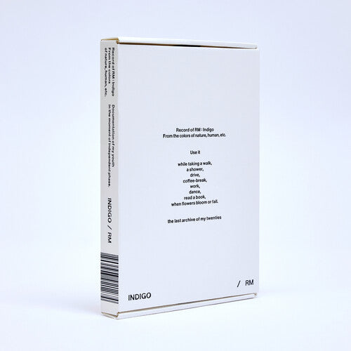Rm (Bts): RM (BTS) Indigo Book Edition - CD