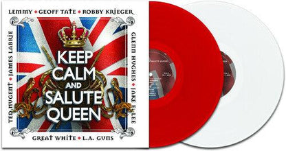 Various Artists- [Keep Calm & Salute Queen - red/white (Various Artists) - VINYL