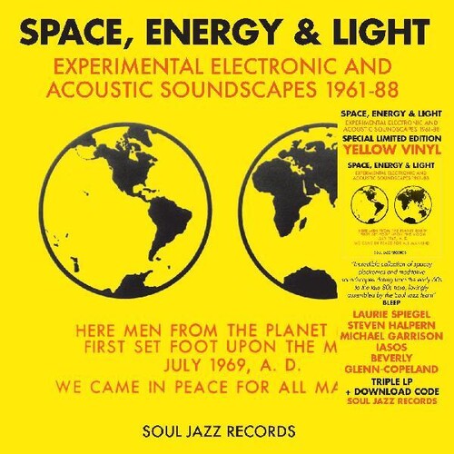 Soul Jazz Records Presents: Space, Energy & Light: Experimental Electronic And Acoustic  Soundscapes 1961-88 \ LP
