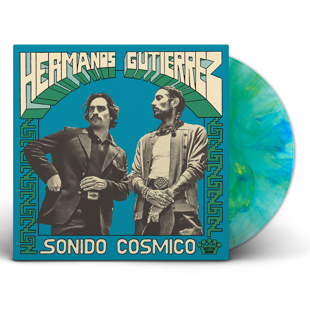 Hermanos Gutierrez- Sonido Cosmico [Indie Exclusive Limited Edition Blue/Yellow Marble LP] - VINYL