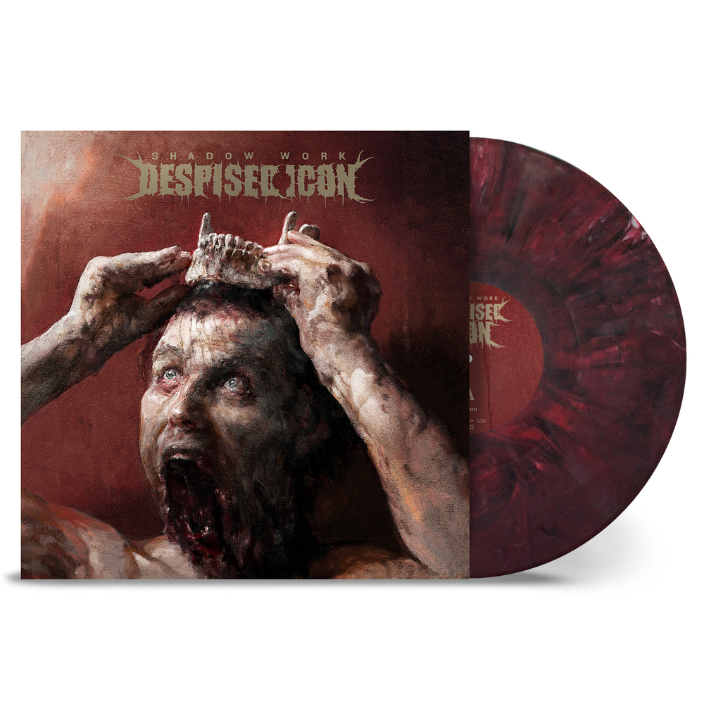 Despised Icon- Shadow Work [Red Black White Marbled Vinyl] - VINYL