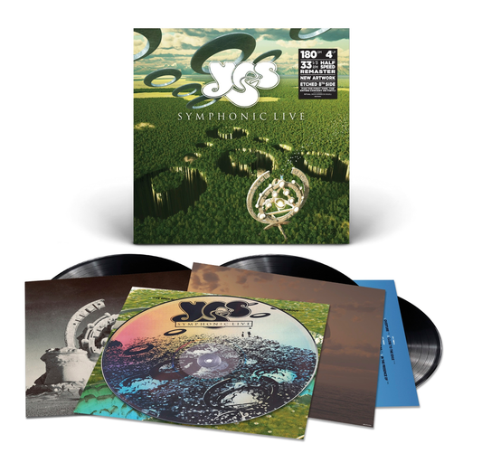 Yes- Symphonic Live [Limited Edition 180g Half-speed 4 LP] - VINYL