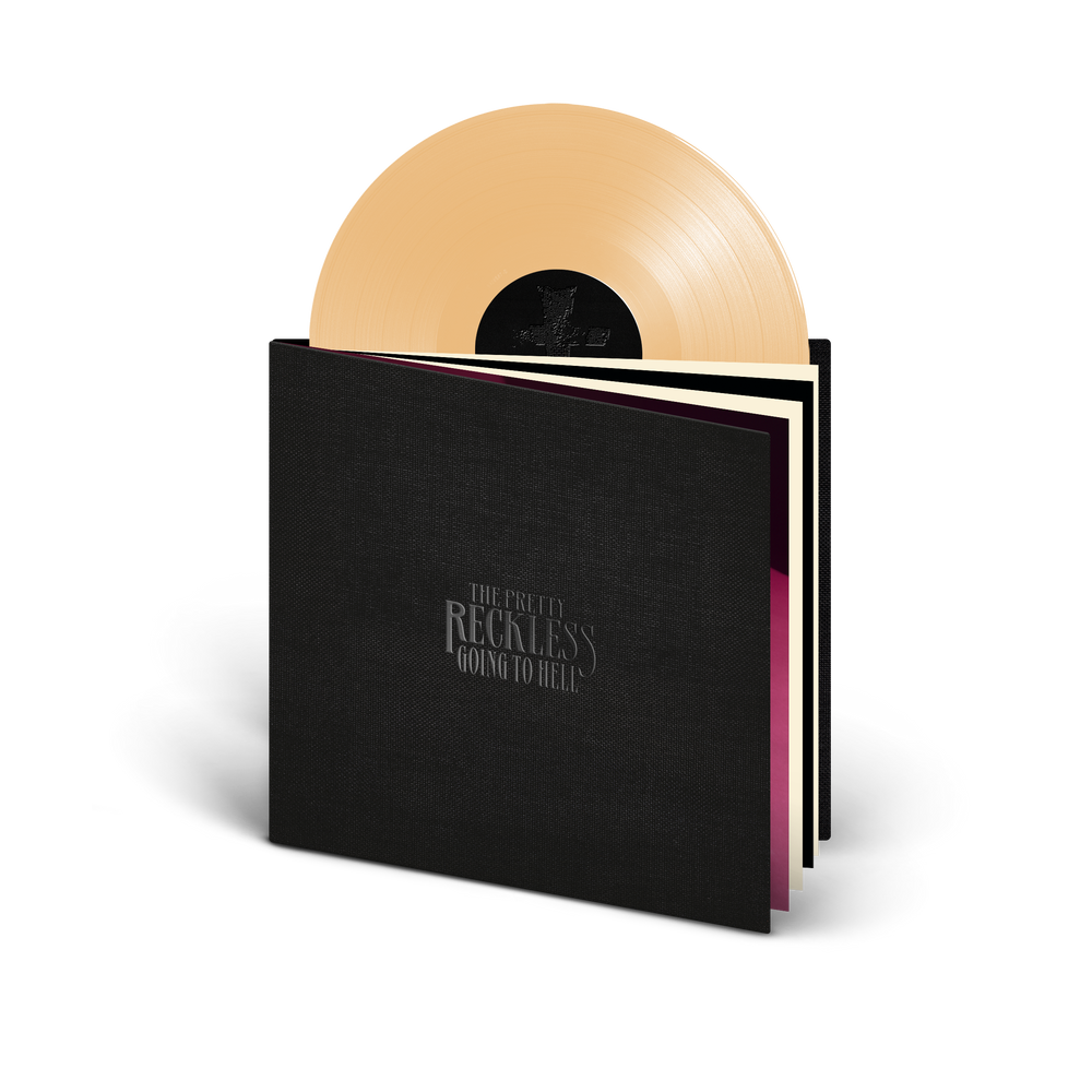 The Pretty Reckless- Going To Hell 10th Anniversary Coffee Table Book + LP [Hardback Coffee Table Book + Opaque Beige Vinyl] - VINYL