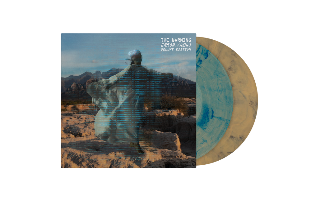 The Warning- ERROR (404) - Deluxe Edition [Custard/Black Wave/Coastal Blue] - VINYL
