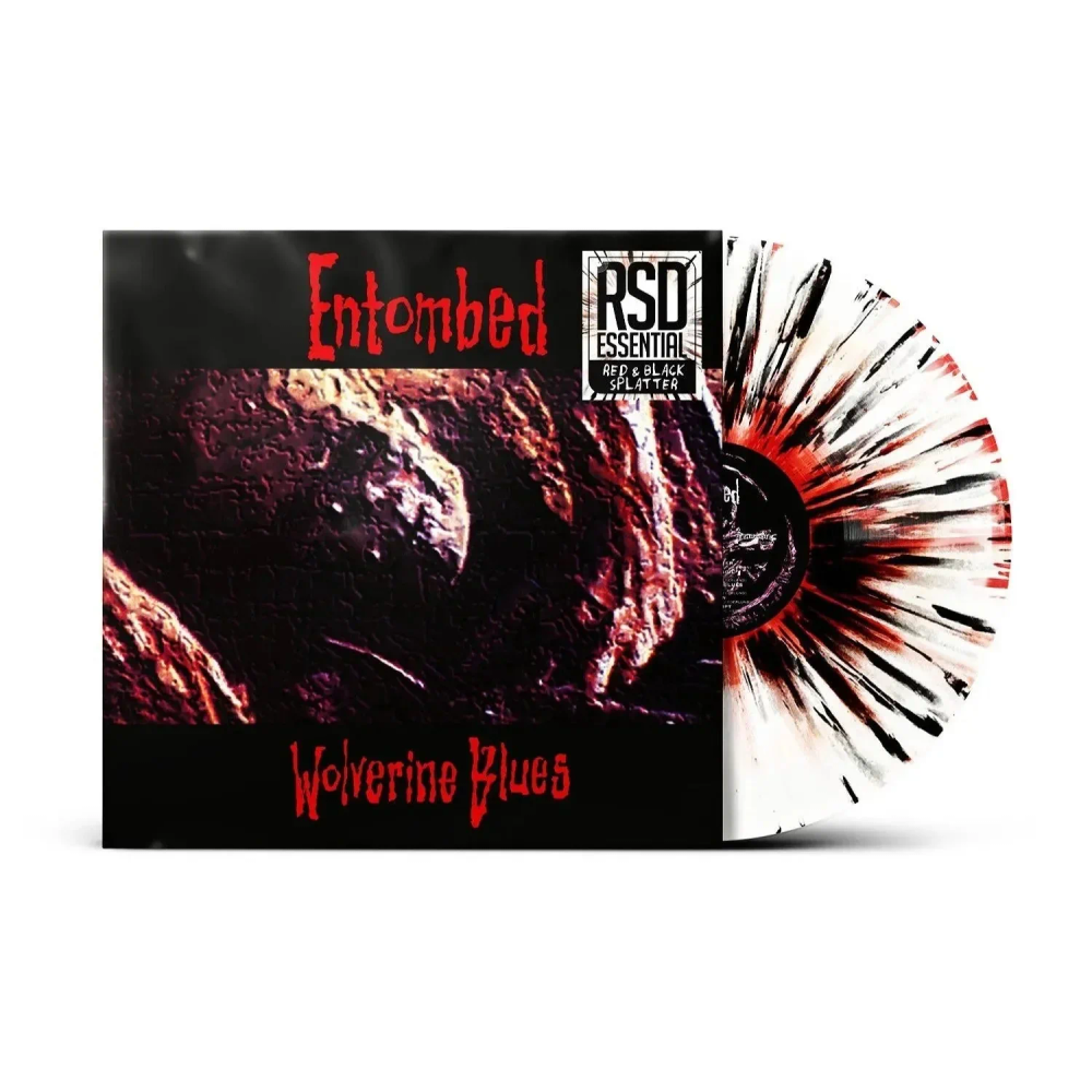 Entombed- Wolverine Blues [Indie Exclusive Black Red White] - VINYL