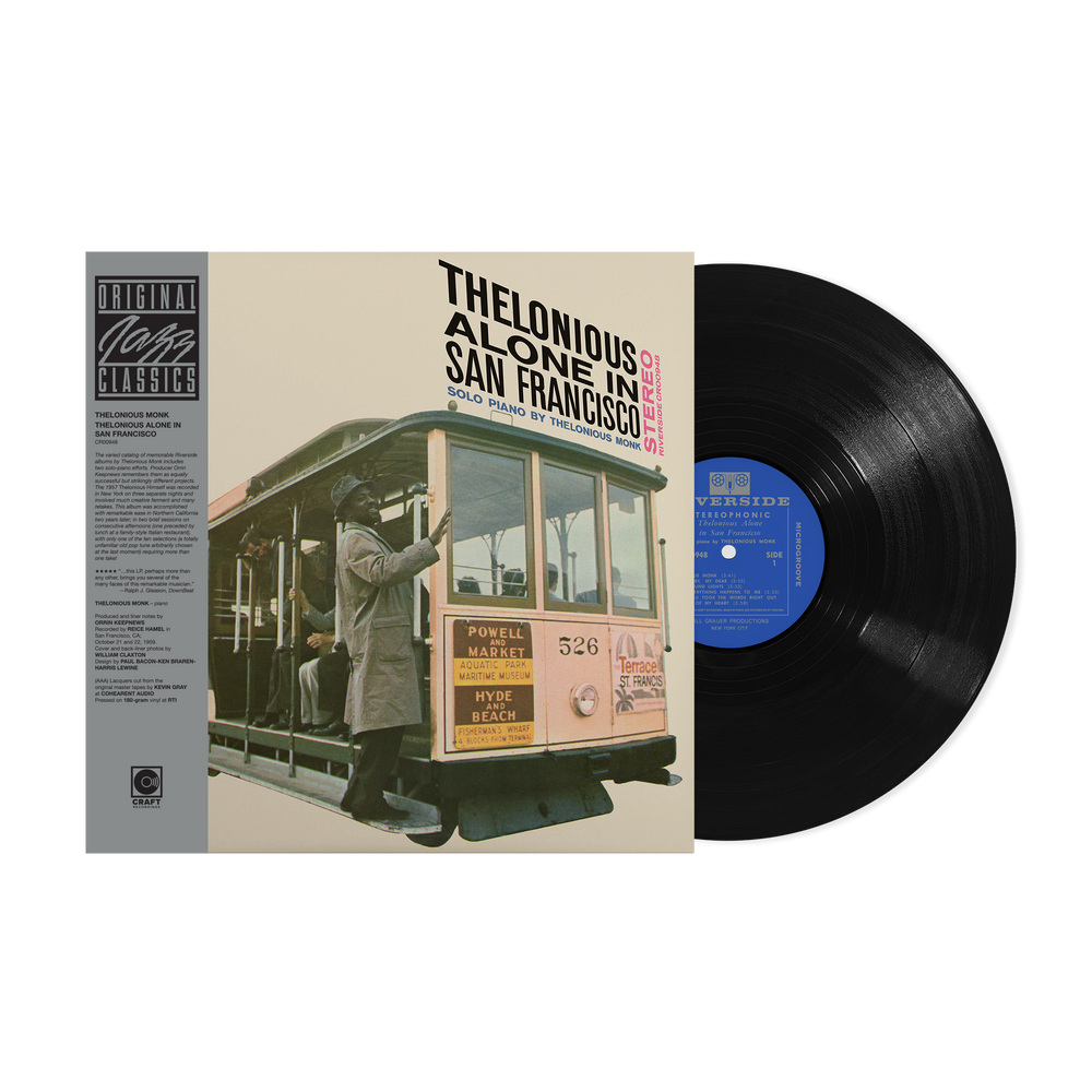 Thelonious Monk- Thelonious Alone in San Francisco (Original Jazz Classics Series) [180 Gram] - VINYL