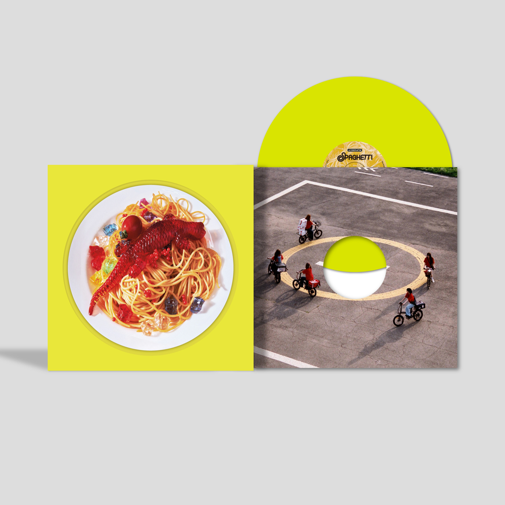 LE SSERAFIM- 1st Single Album 'SPAGHETTI' [Neon Yellow] - VINYL