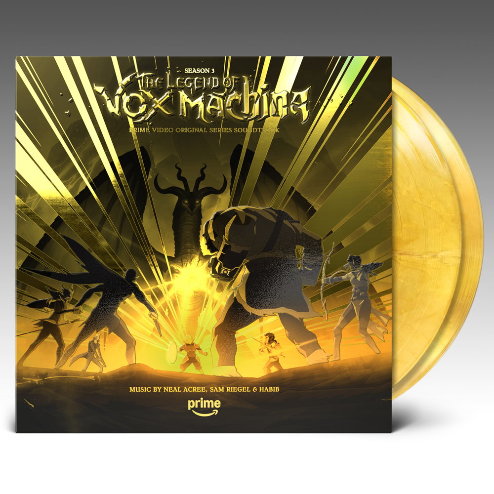 Neal Acree, Sam Riegel and Mr. Fantastic- The Legend of Vox Machina - Season 3 (Prime Video Original Series Soundtrack) [Metallic Gold Vinyl] - VINYL
